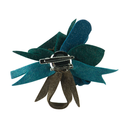 Small Felt Corsage Pin Hair Clip