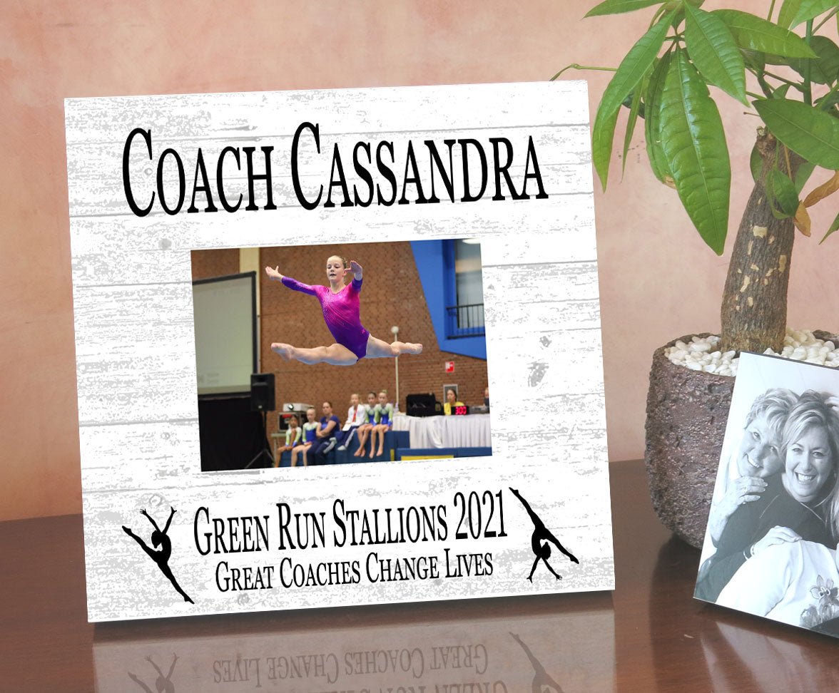 Coach Gift Plaque UPLOAD Your Photo - SELECT YOUR SPORT -