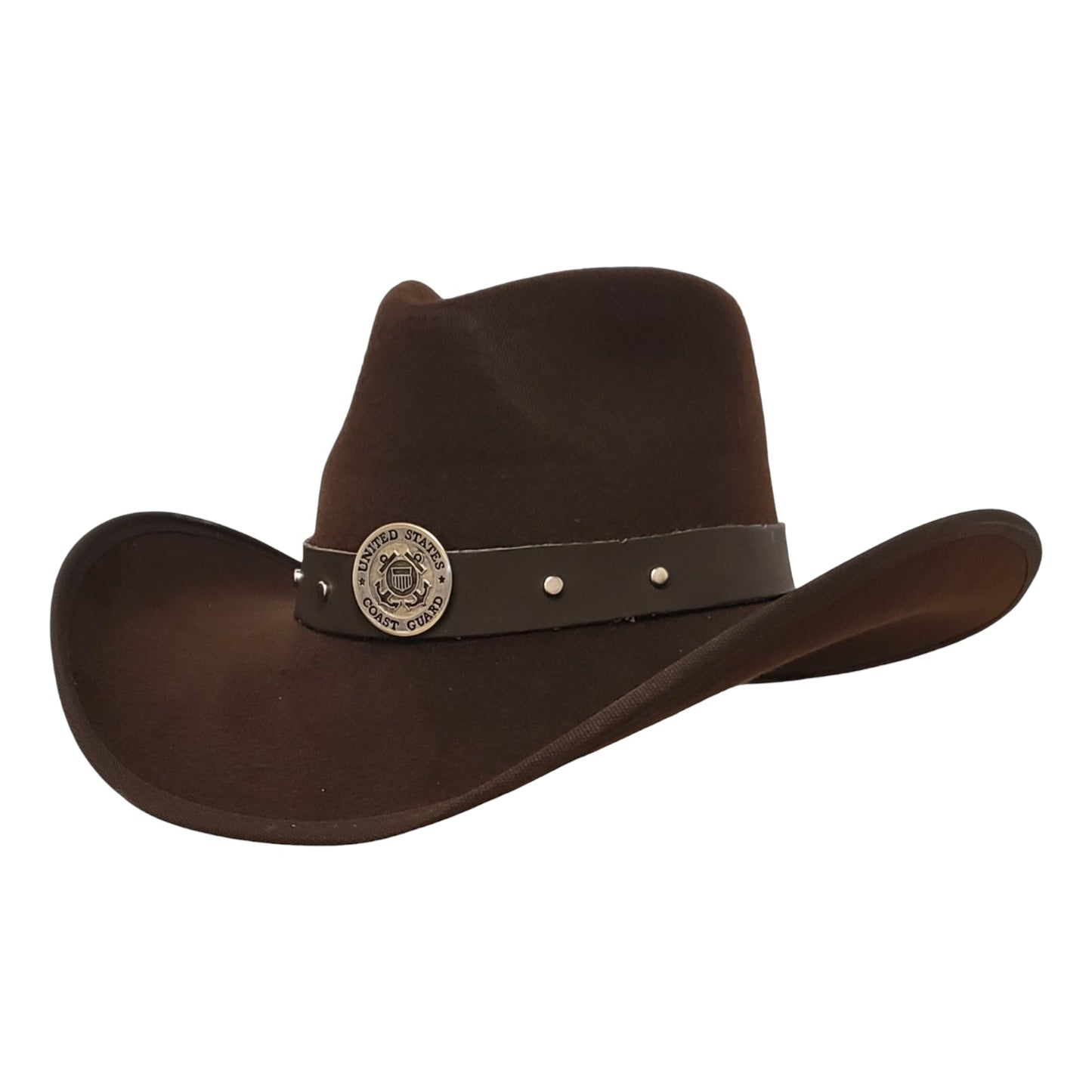 COAST GUARD HEROES BROWN COTTON