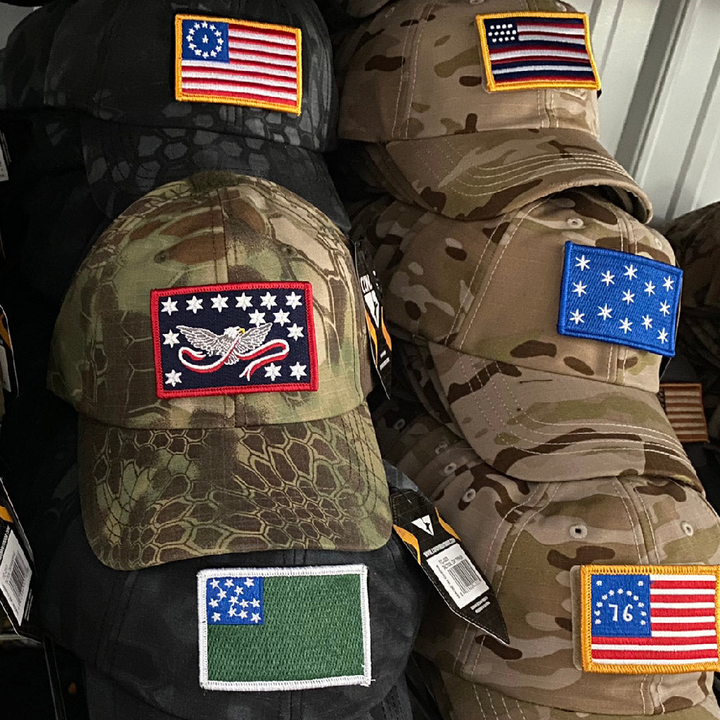 American Revolution - A New Nation Tactical Patches - 2" x 3"