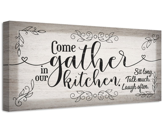 Come Gather - Canvas
