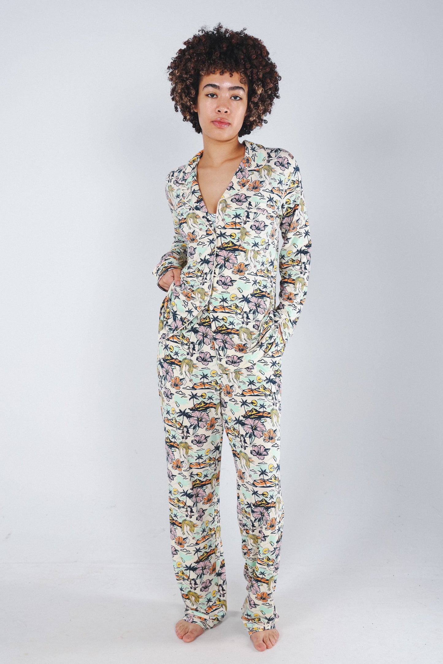The Come Monday | Shinesty x Margaritaville® SleepDeep™ Women’s Long Sleeve Pajama Set