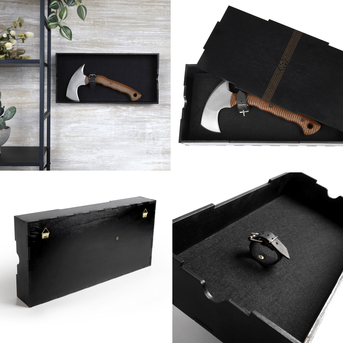 Compact tomahawk "Balor" with polymer composite handle