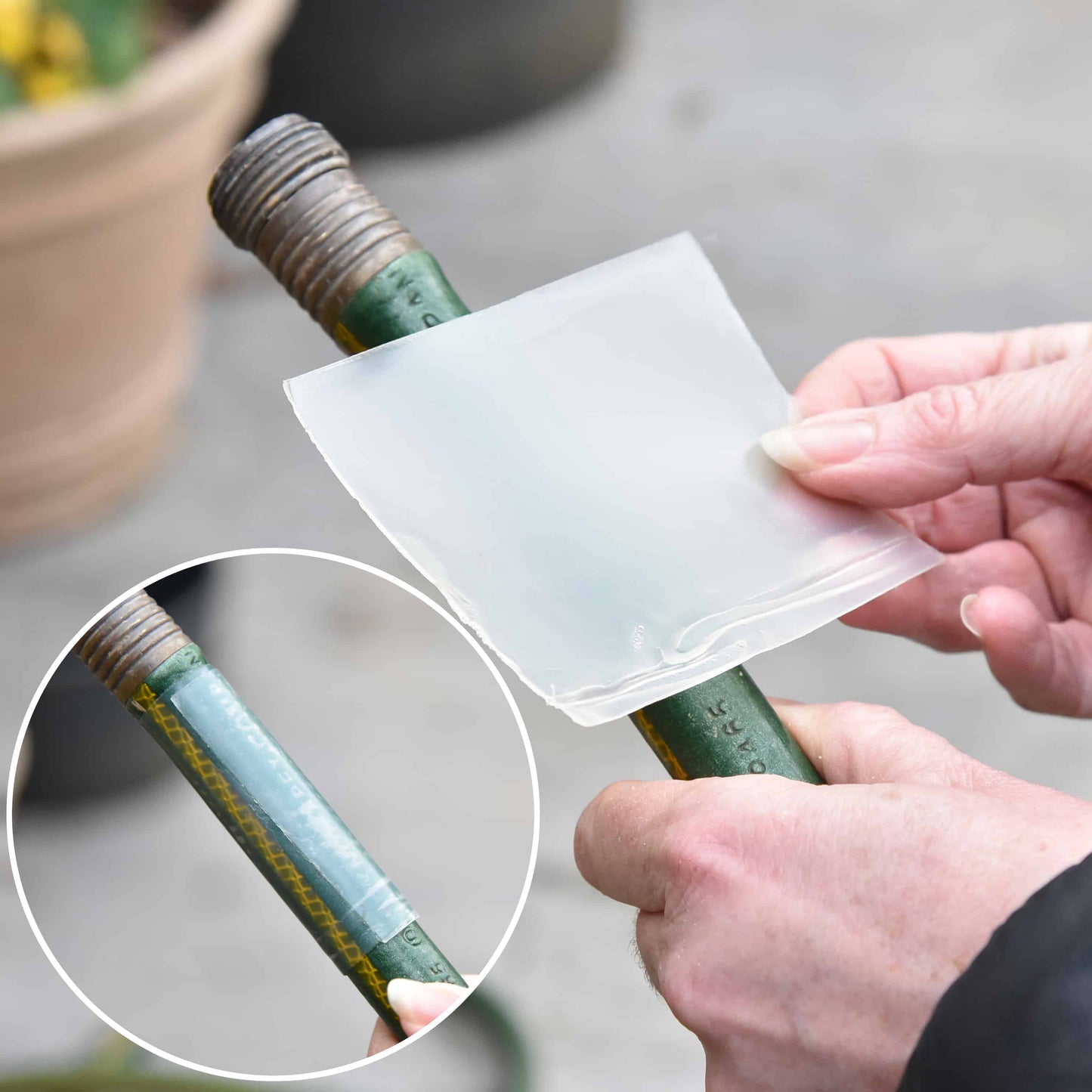 Patch & Shield Power Tape Clear - All Weather Patch Tape - 4" X 5 ft