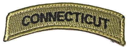State Tab Patches - Connecticut