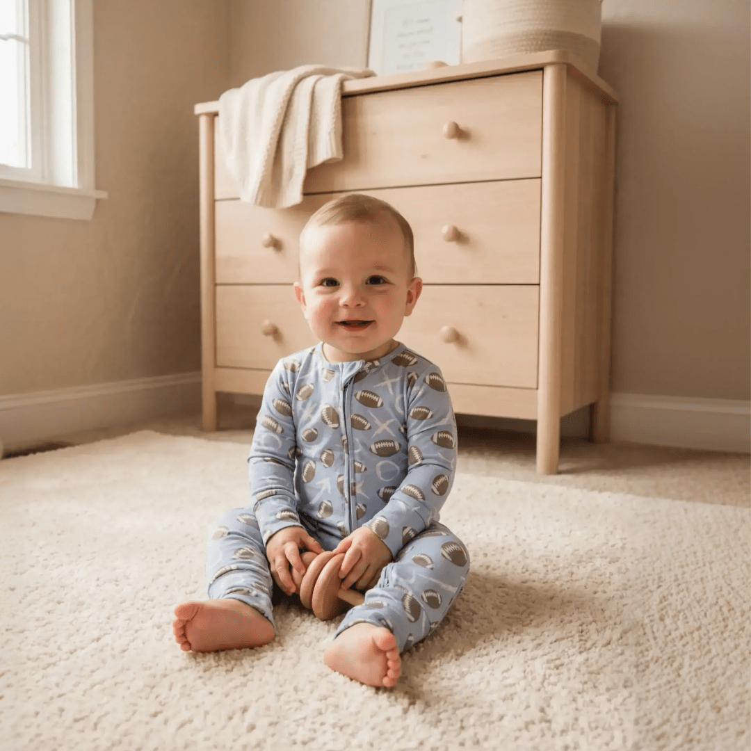 Convertible Romper Football Playbook