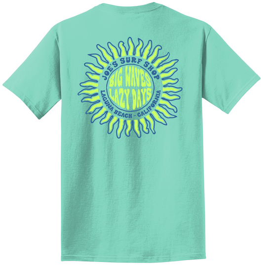 Joe's Surf Shop Lazy Days Garment Dyed Tee