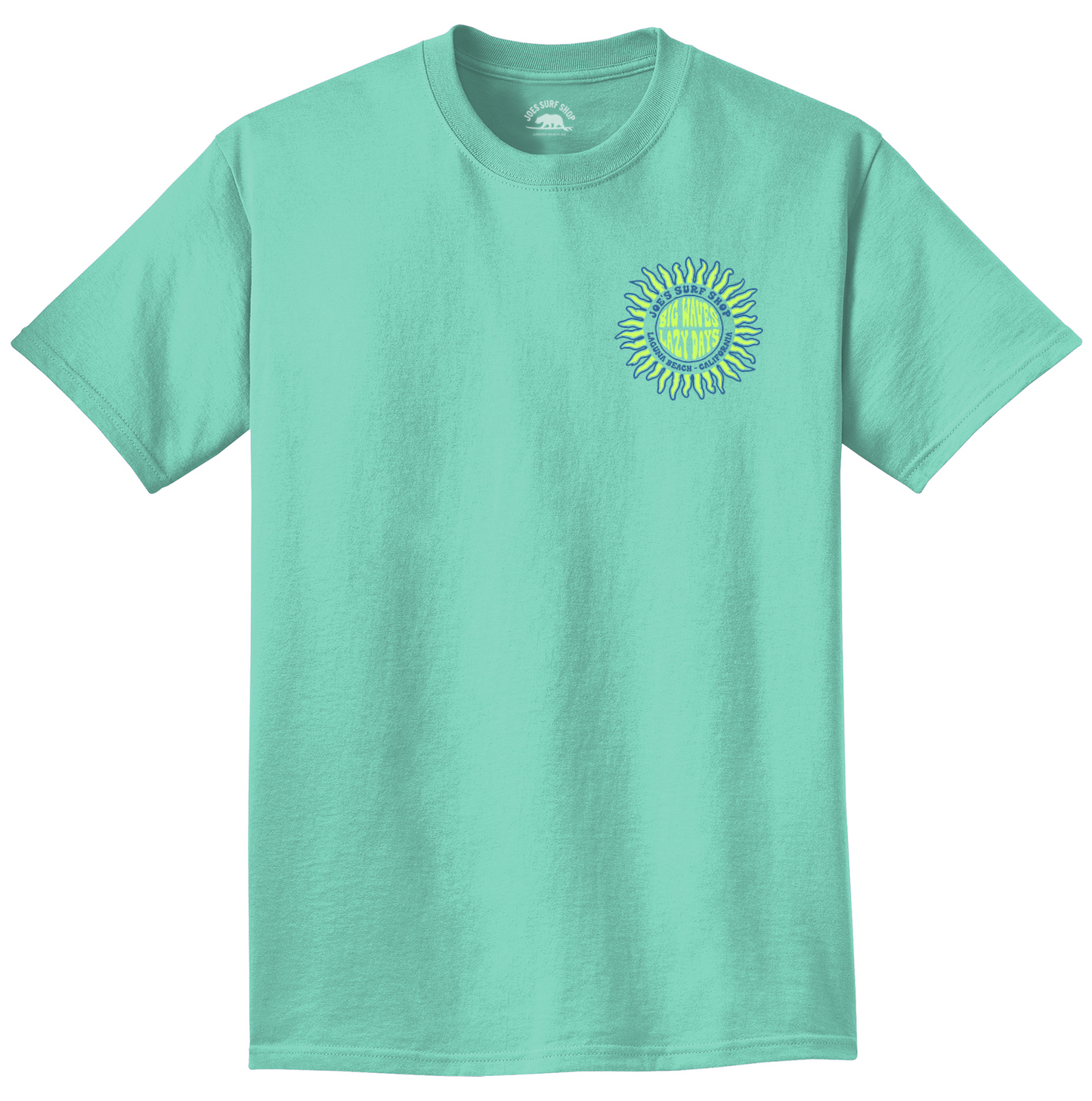 Joe's Surf Shop Lazy Days Garment Dyed Tee