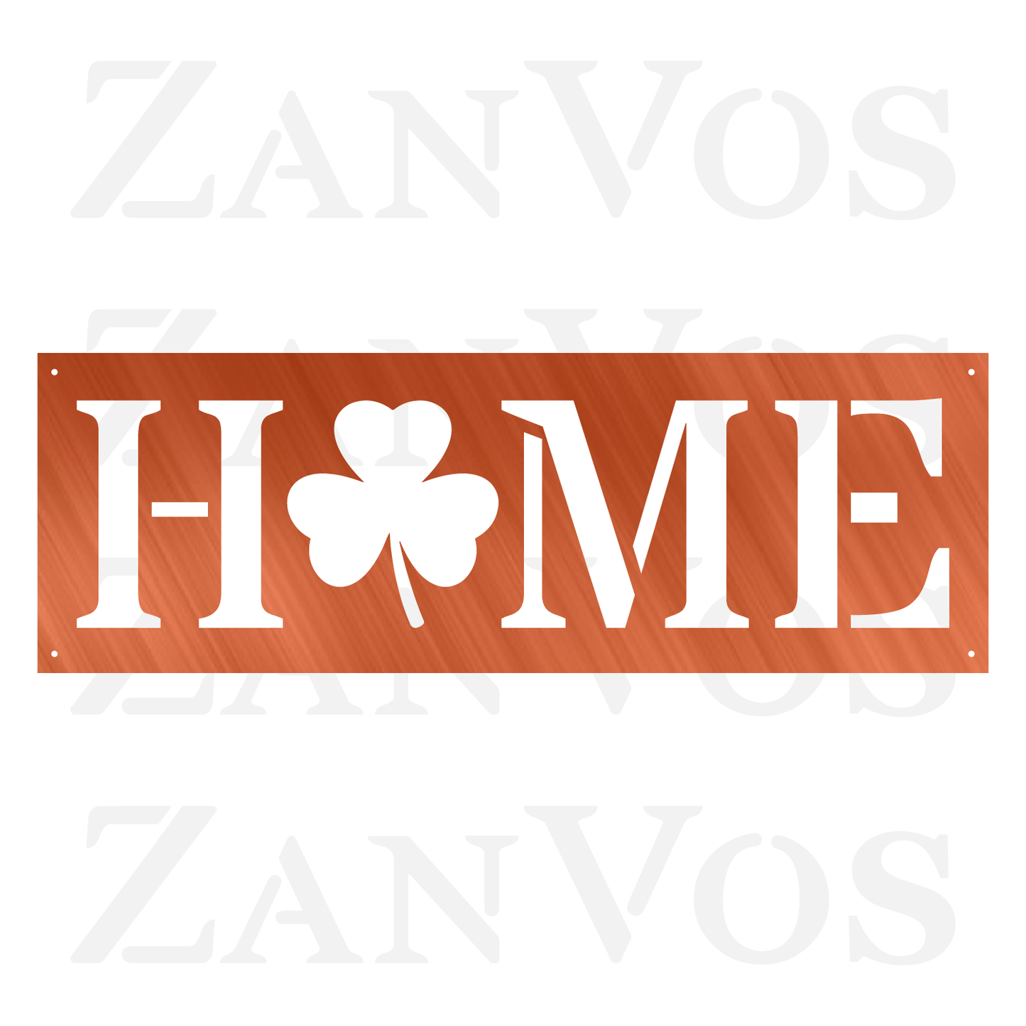 Home Shamrock Plaque
