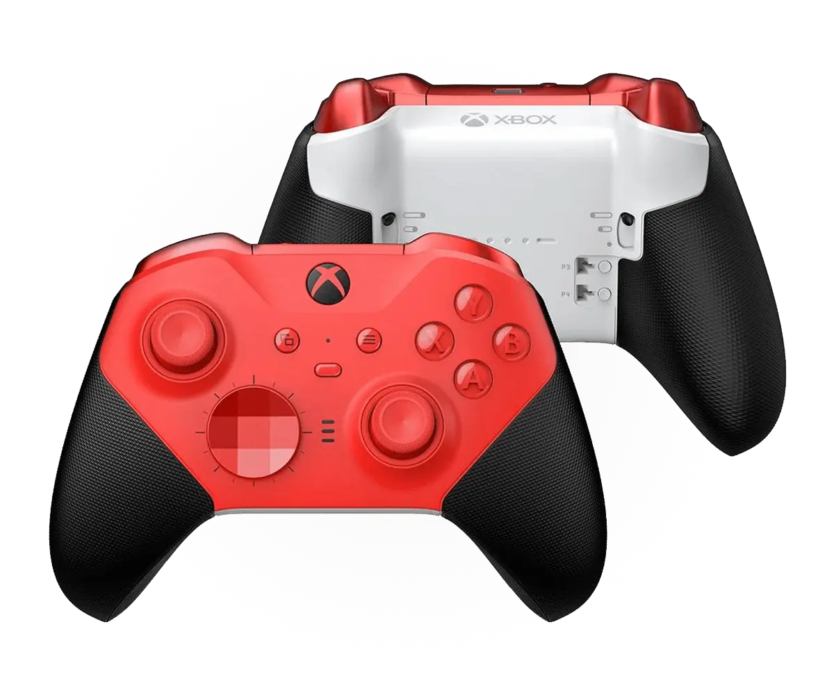 MODDEDZONE RED CORE XBOX ELITE SERIES 2 CUSTOM MODDED CONTROLLER