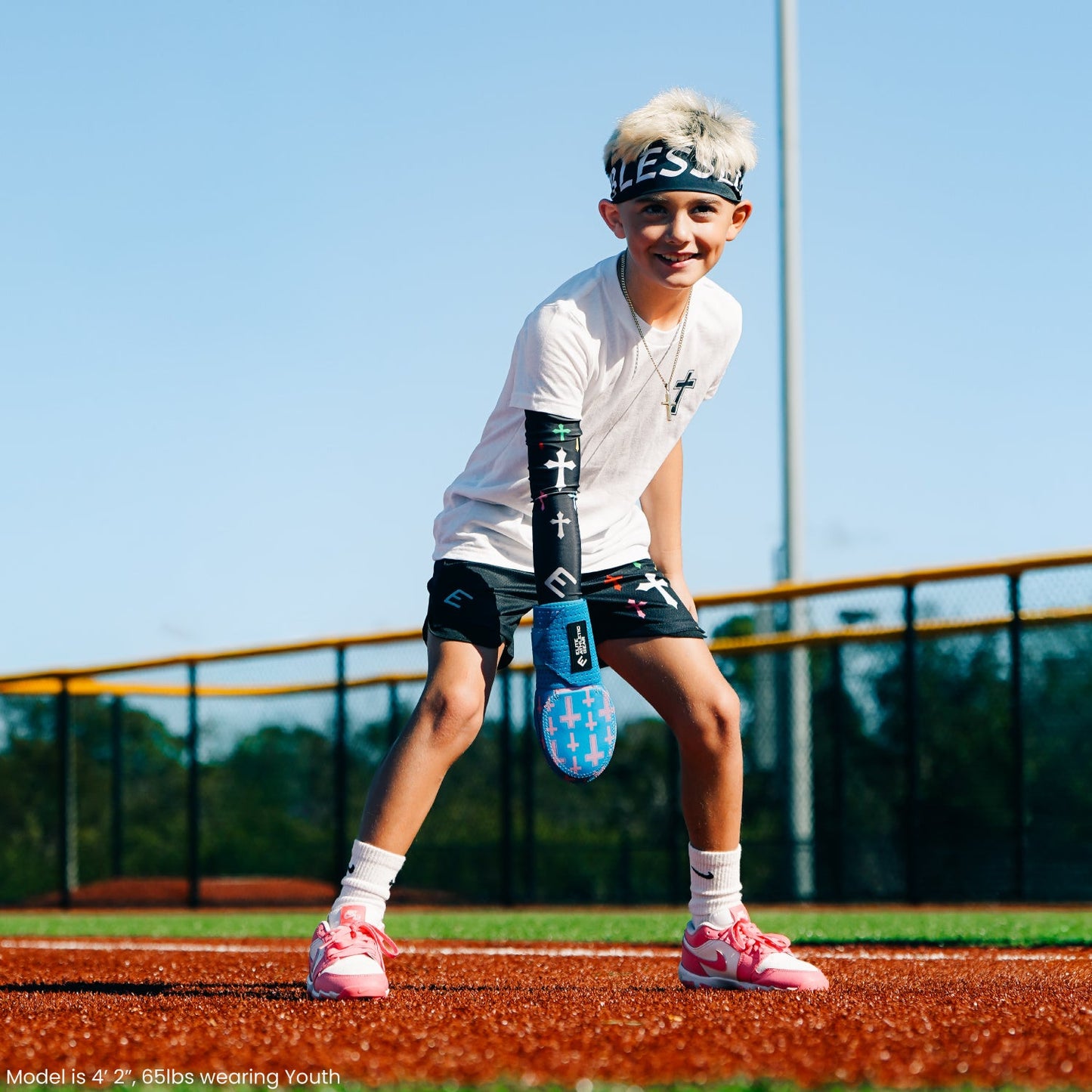 Cotton Candy Cross Sliding Mitt