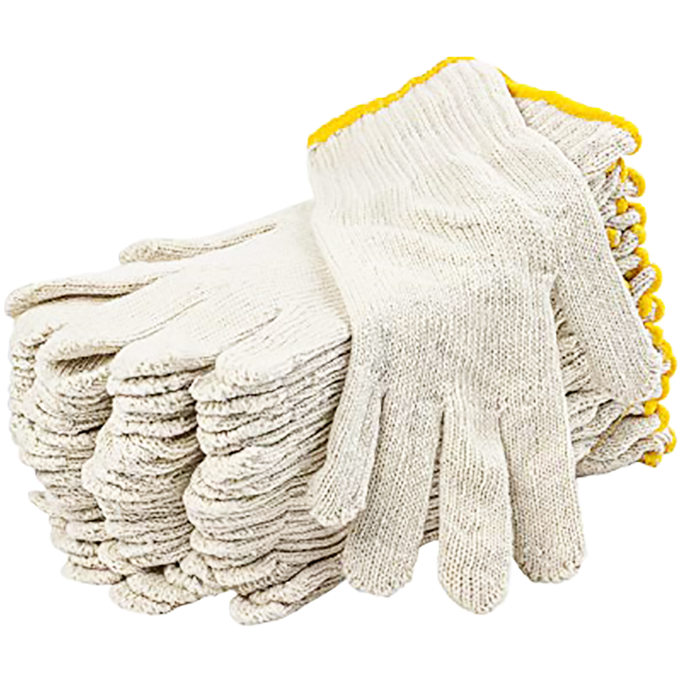 Cotton Jersey Gloves | 12 Pack