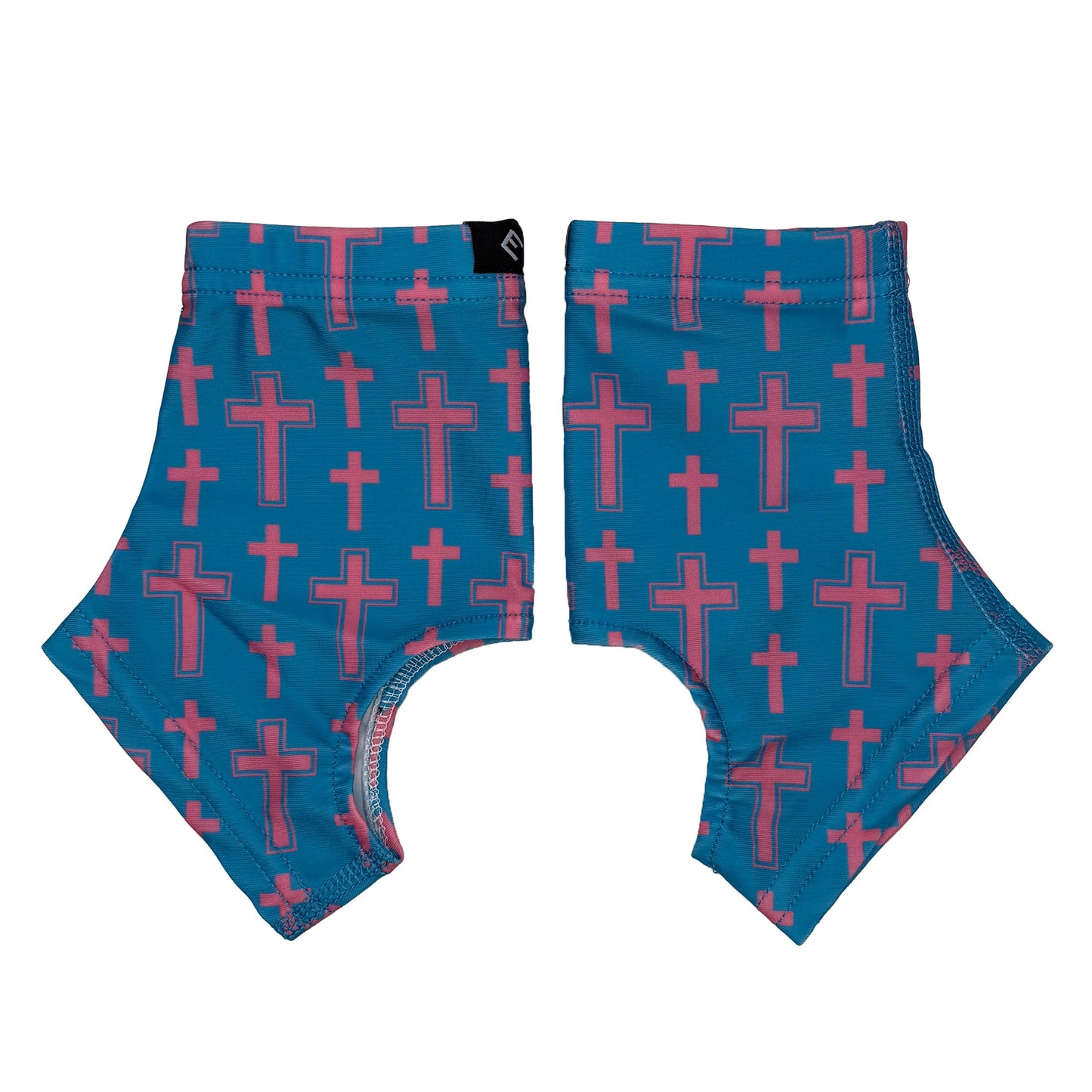 Cotton Candy Cross Cleat Covers (Spats)