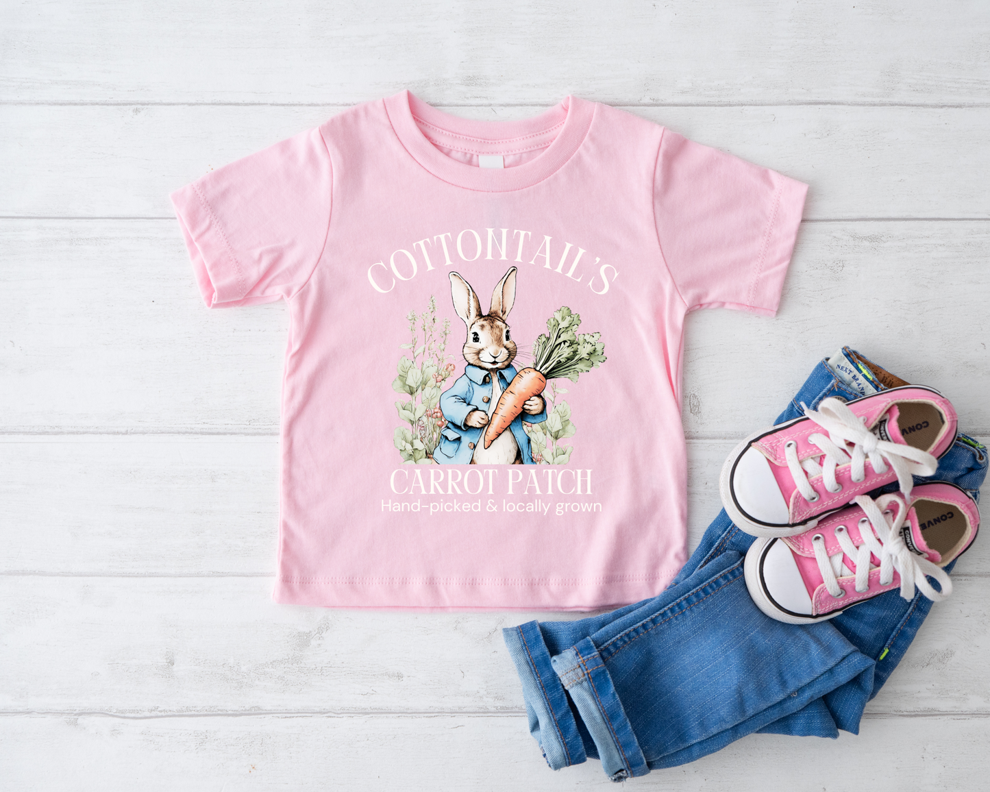 Cottontail's Carrot Patch Toddler T-Shirt