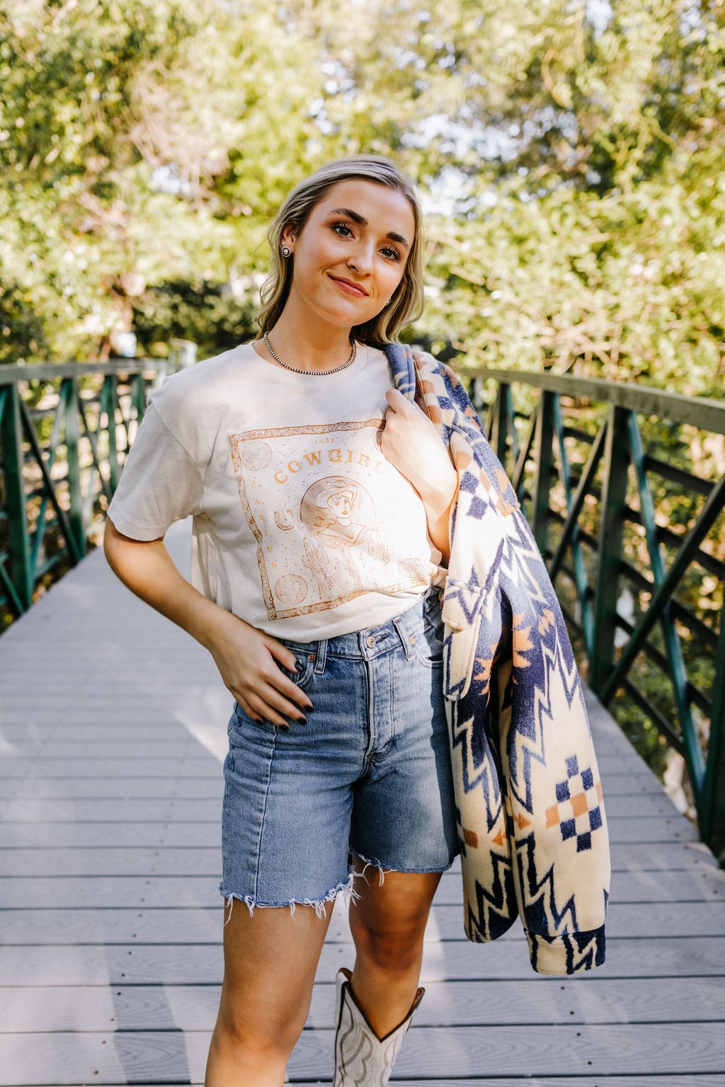Cowgirl Bandana Graphic Tee