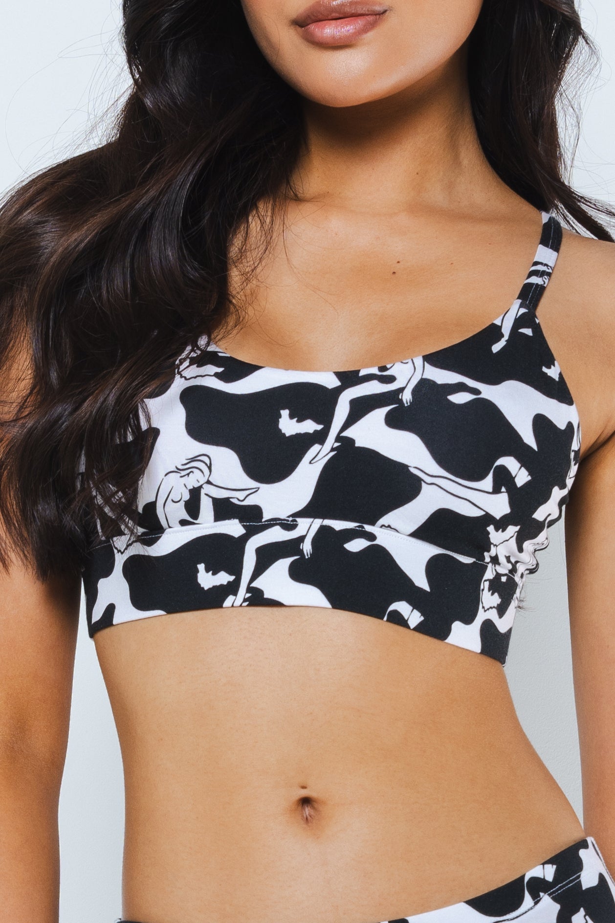 The Cowmasutra | Naughty Abstract Boob Hammock™ Scoop Bralette