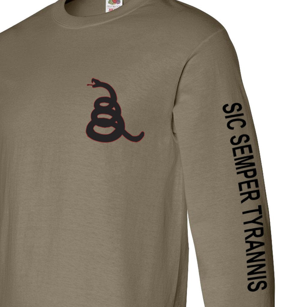 Blood of Tyrants Longsleeve T-Shirt - coyote