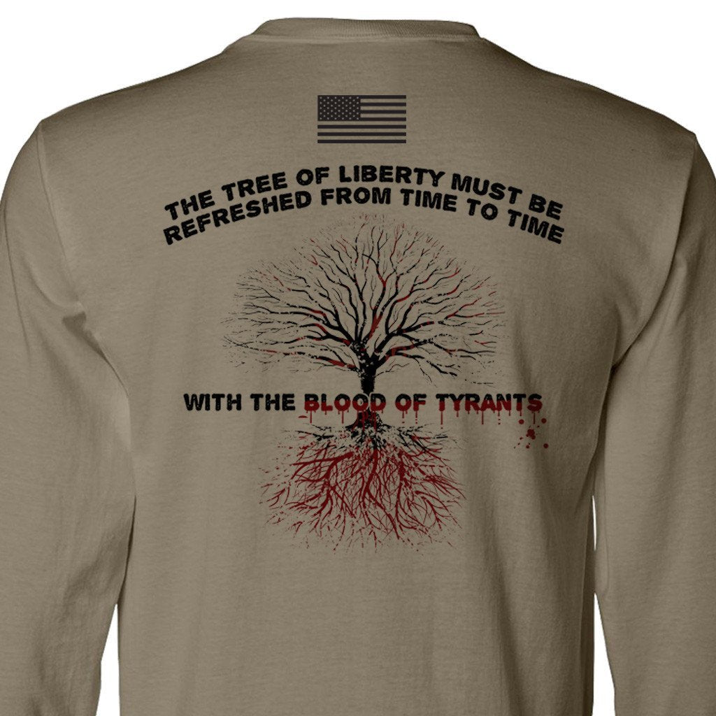 Blood of Tyrants Longsleeve T-Shirt - coyote