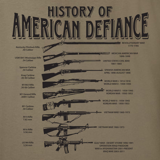 Coyote Historical Rifle T-Shirt