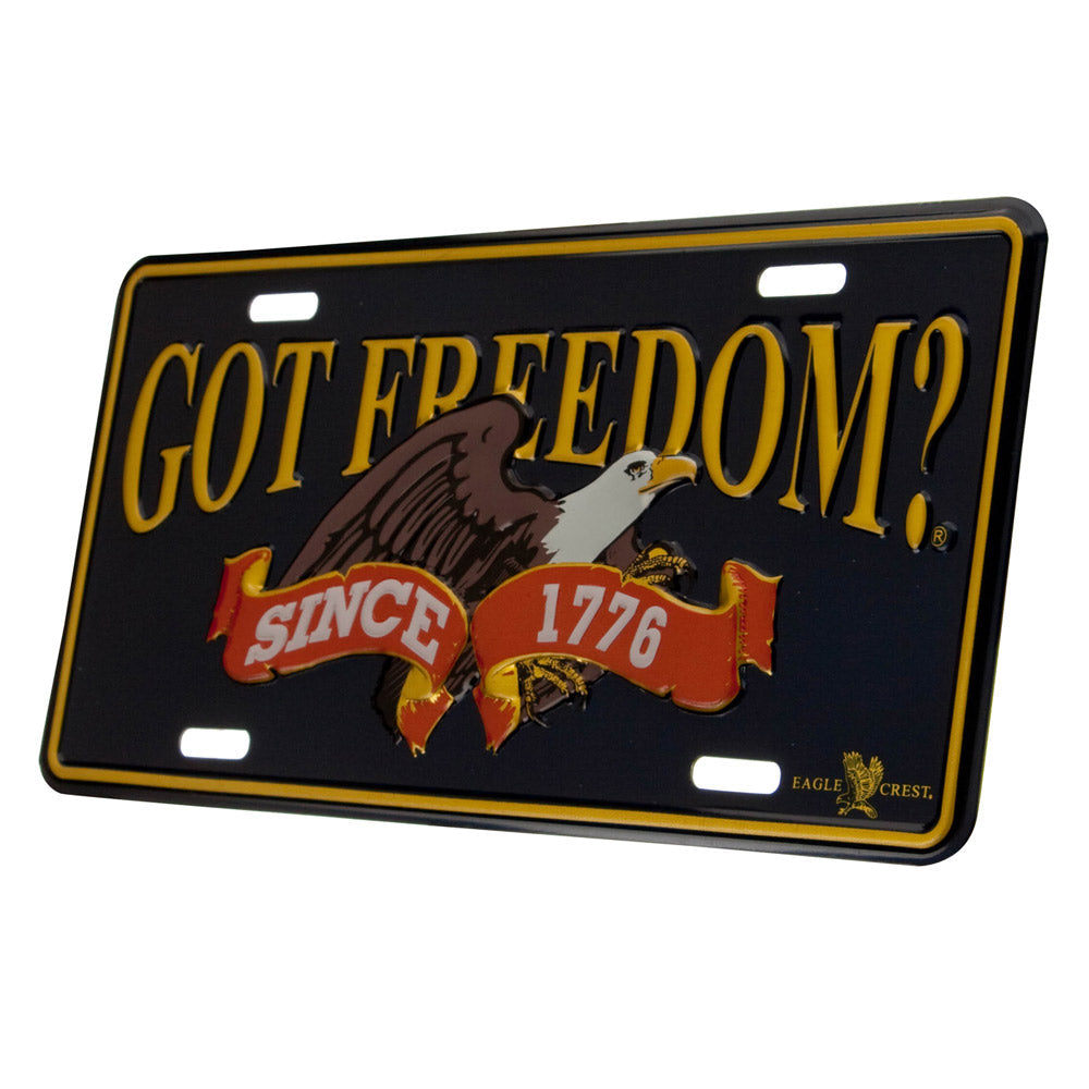 Assorted 3D Car Plates