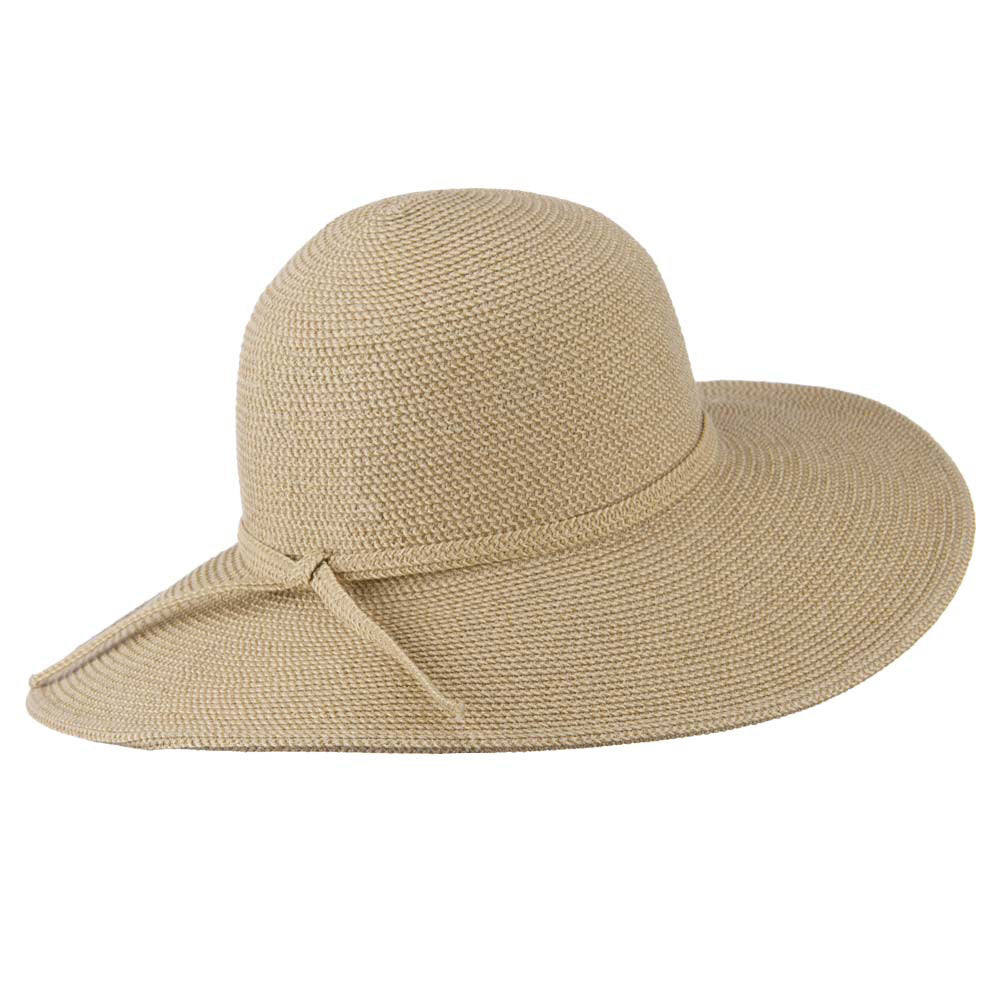 UPF 50+ Cotton Paper Braid Self Tie Hat