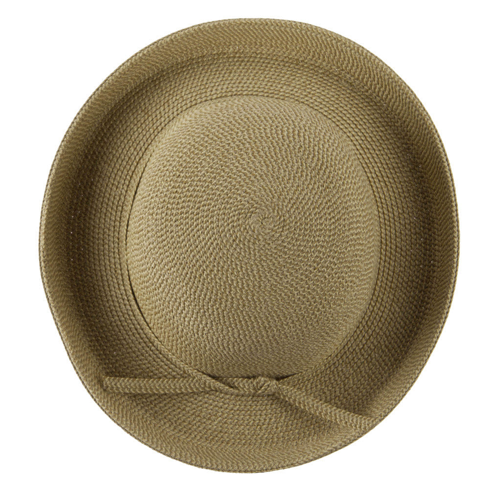 UPF 50+ Cotton Paper Braid Med Kettle Brim Hat