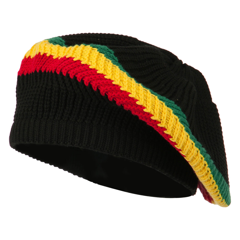 Big Size Cotton Rasta Tam Beret