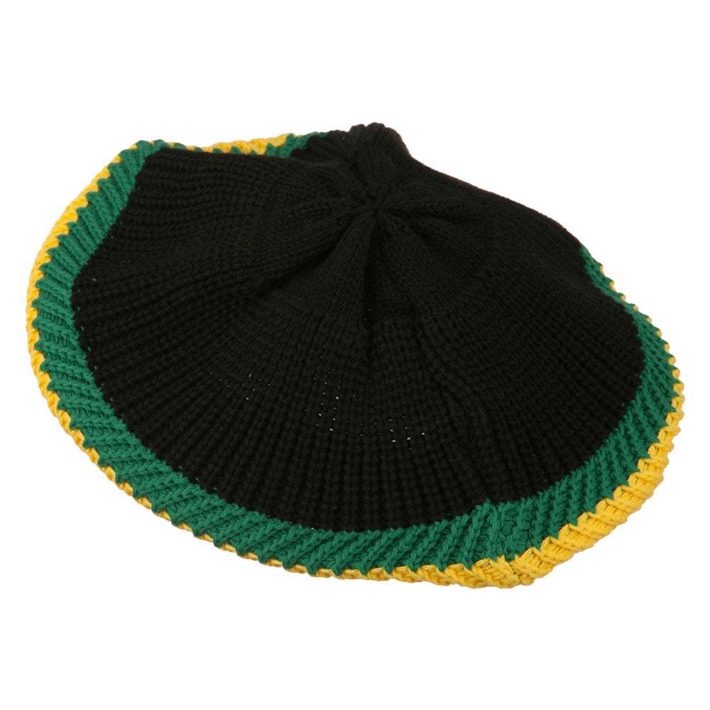 Big Size Cotton Rasta Tam Beret