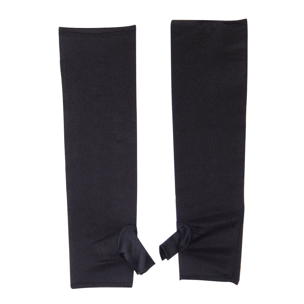 Women's Satin Corset Lace Up Arm Warmer