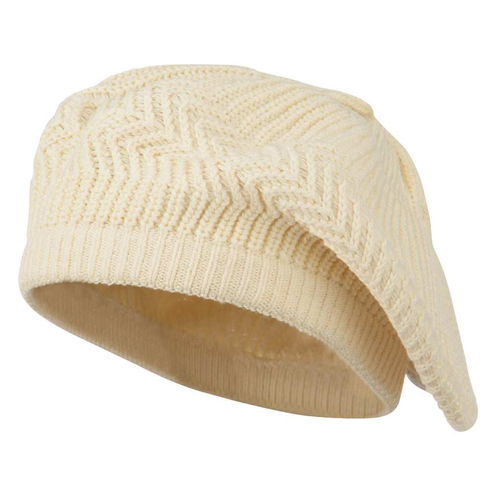 Big Size Cotton Rasta Tam Beret