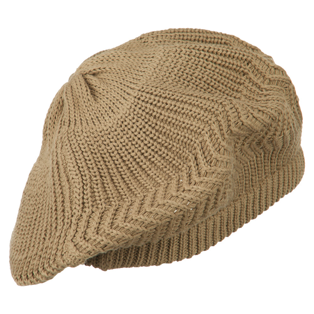 Big Size Cotton Rasta Tam Beret