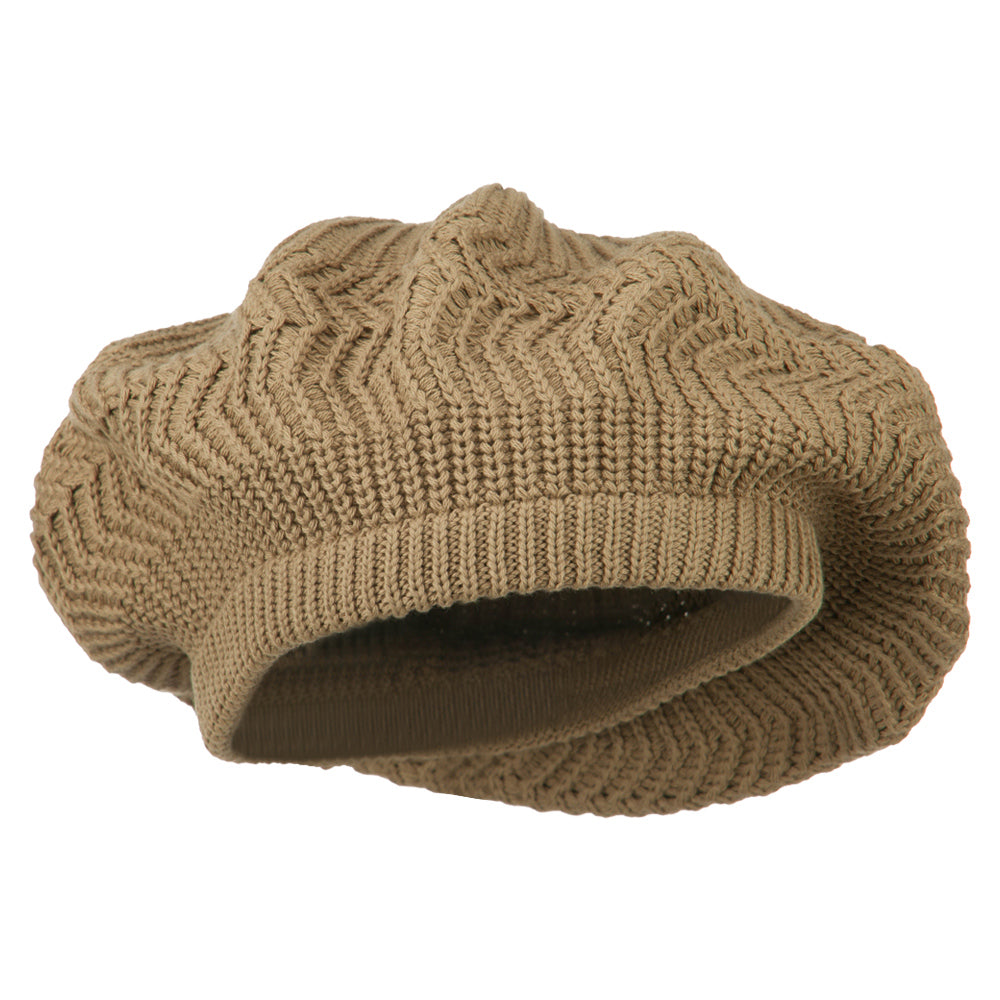 Big Size Cotton Rasta Tam Beret
