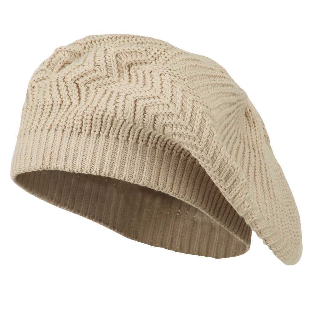 Big Size Cotton Rasta Tam Beret