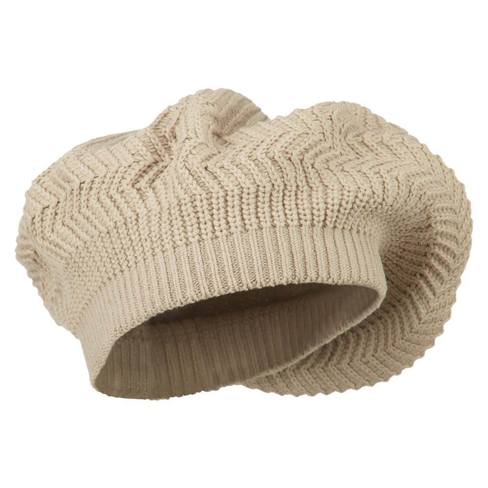 Big Size Cotton Rasta Tam Beret