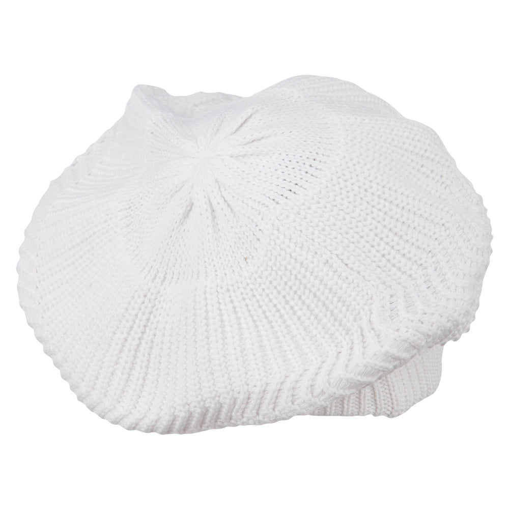 Big Size Cotton Rasta Tam Beret