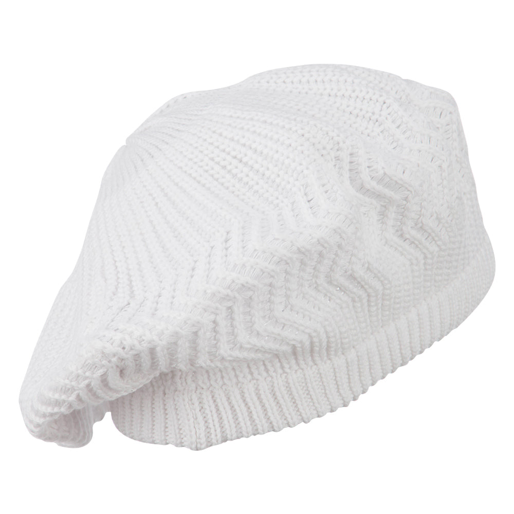 Big Size Cotton Rasta Tam Beret