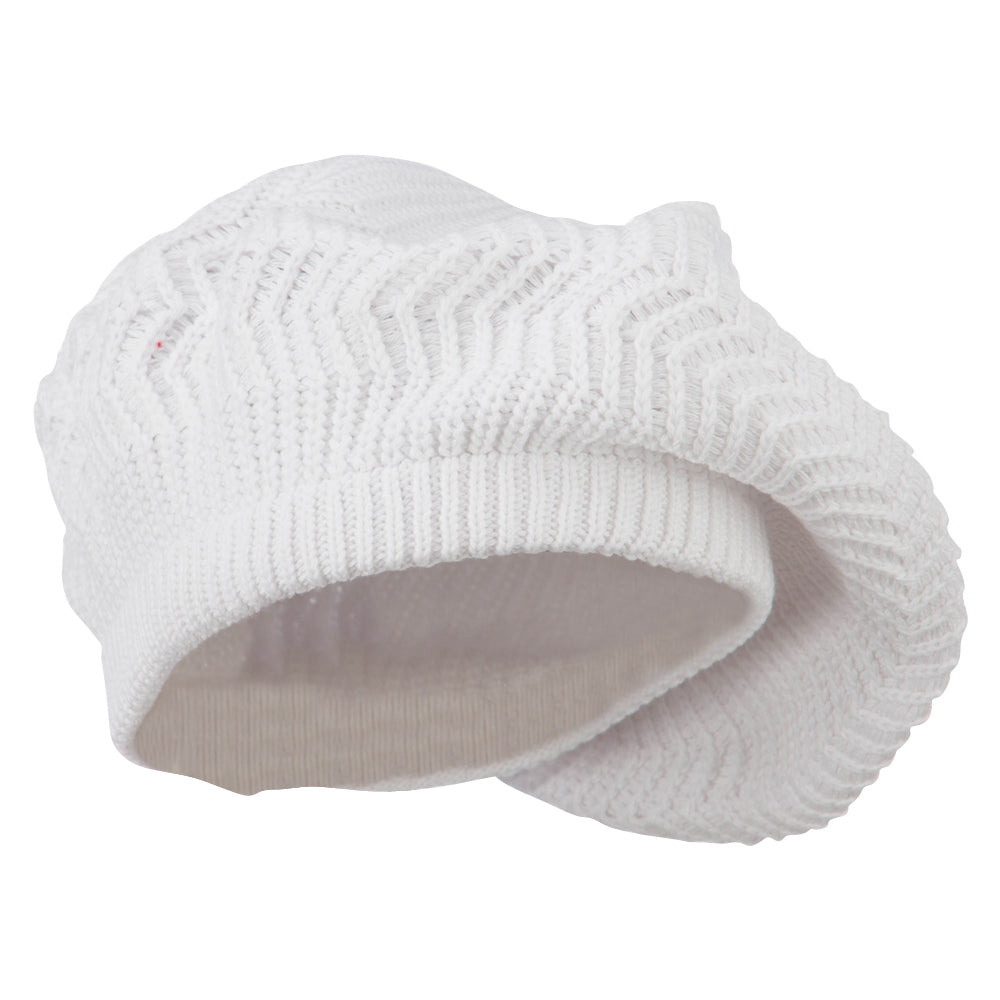 Big Size Cotton Rasta Tam Beret