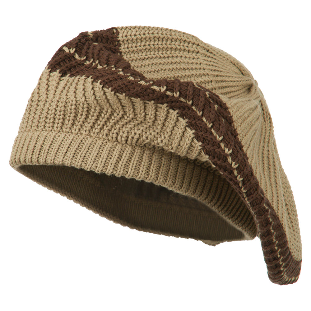 Big Size Cotton Rasta Tam Beret