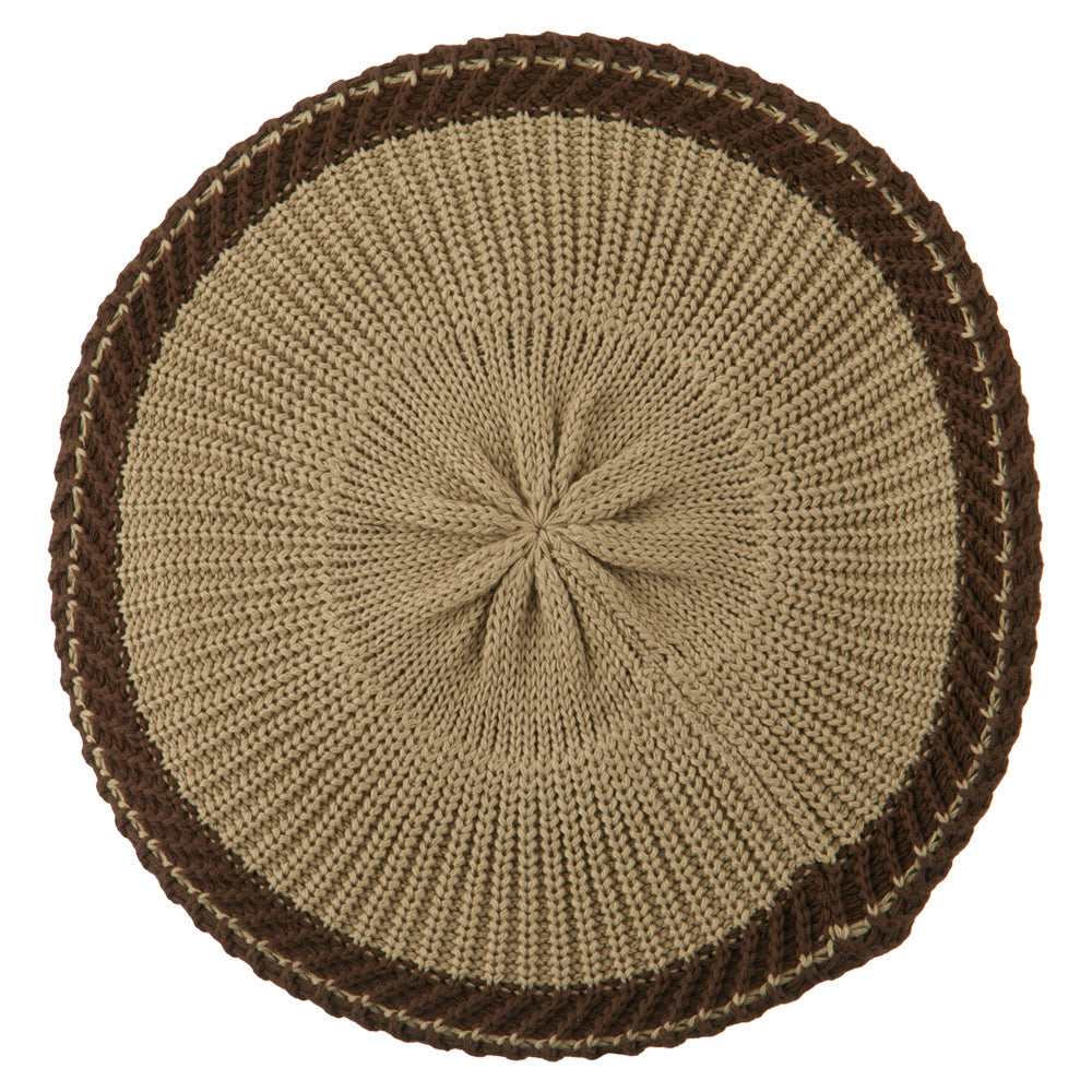 Big Size Cotton Rasta Tam Beret