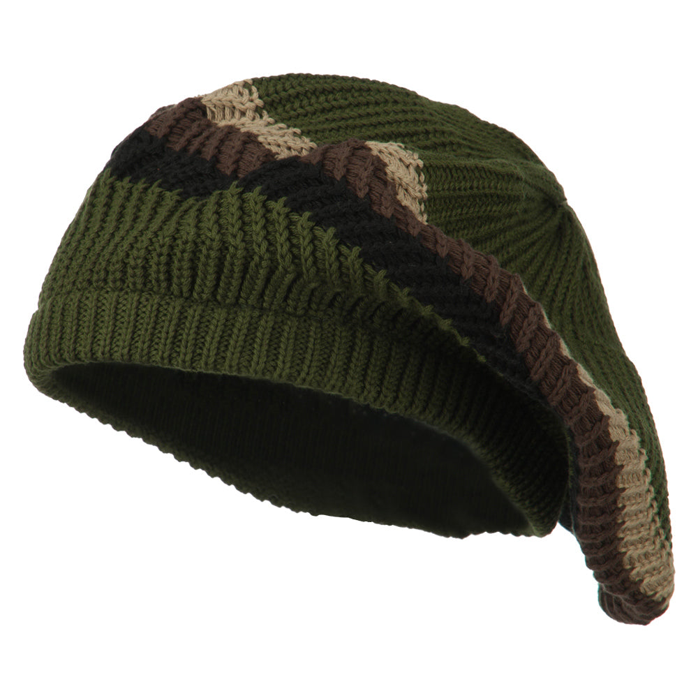 Big Size Cotton Rasta Tam Beret
