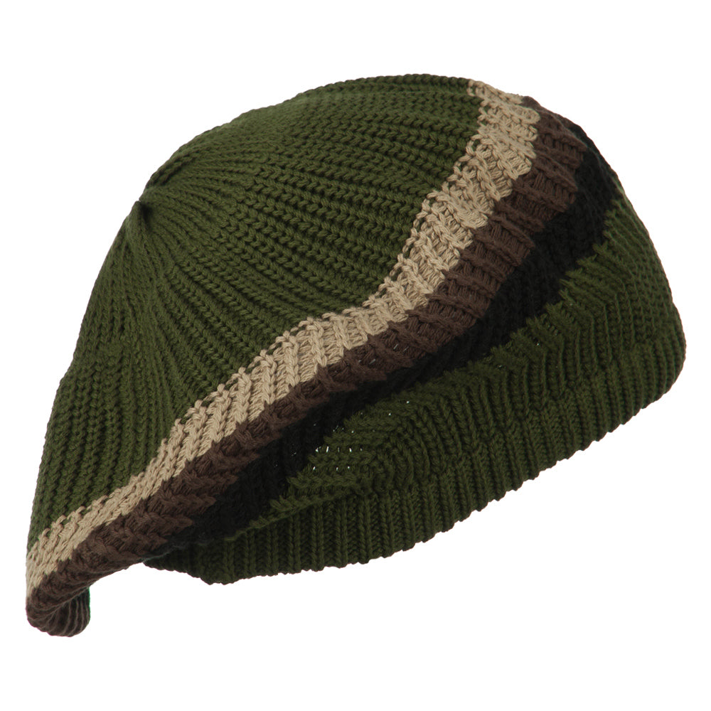 Big Size Cotton Rasta Tam Beret