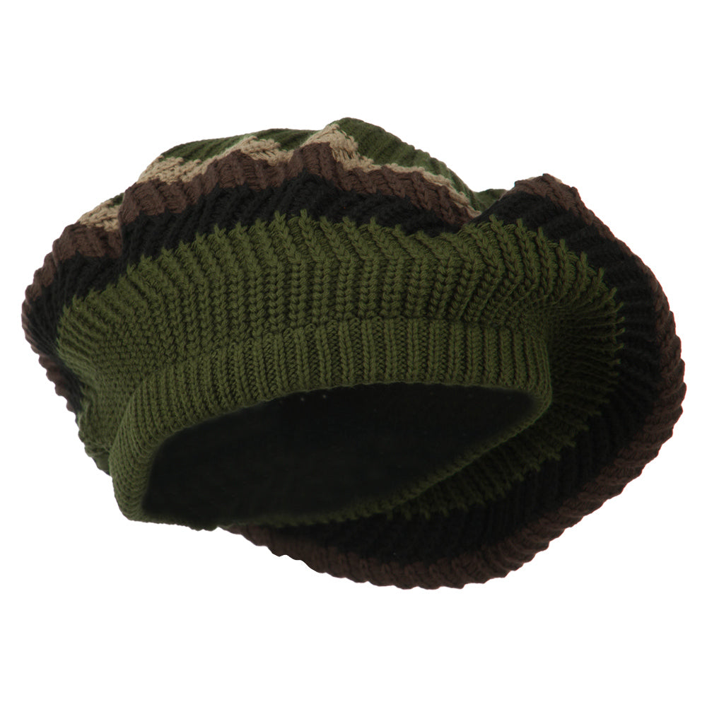 Big Size Cotton Rasta Tam Beret
