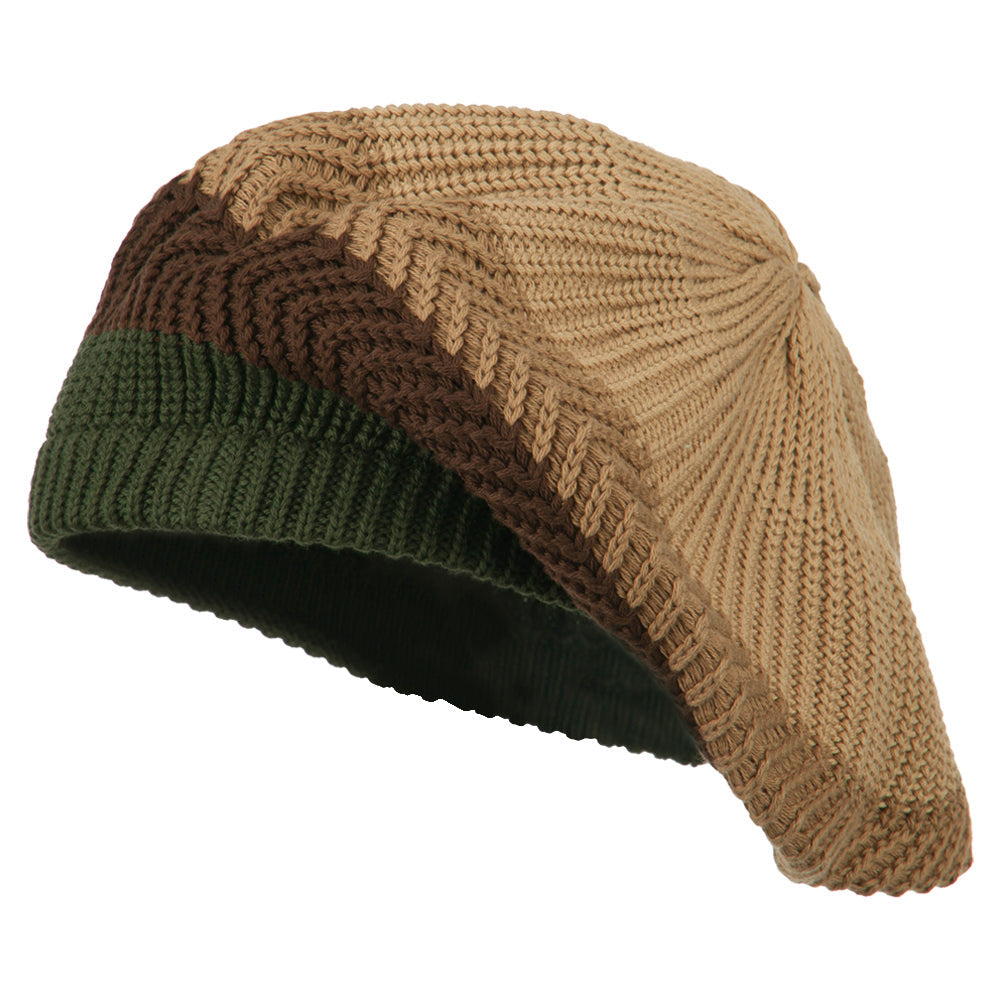Big Size Cotton Rasta Tam Beret