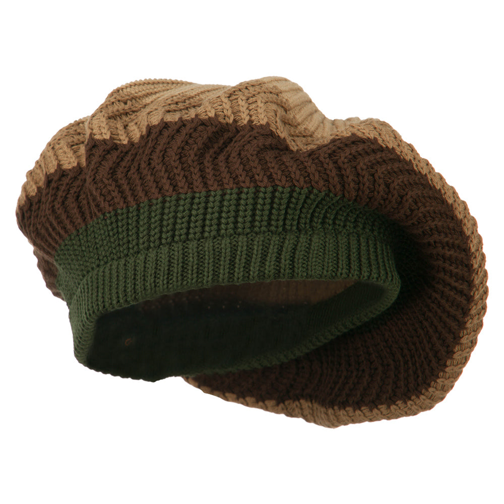 Big Size Cotton Rasta Tam Beret