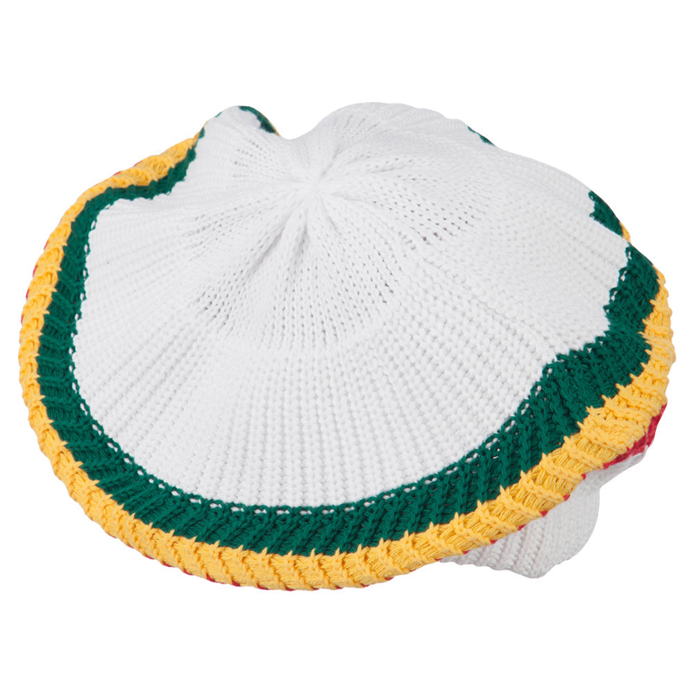 Big Size Cotton Rasta Tam Beret