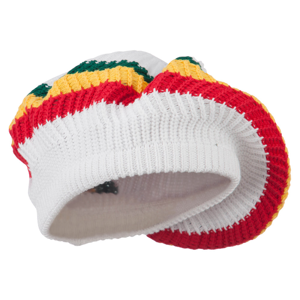 Big Size Cotton Rasta Tam Beret