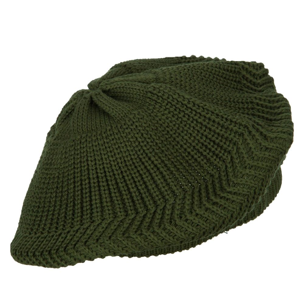 Big Size Cotton Rasta Tam Beret
