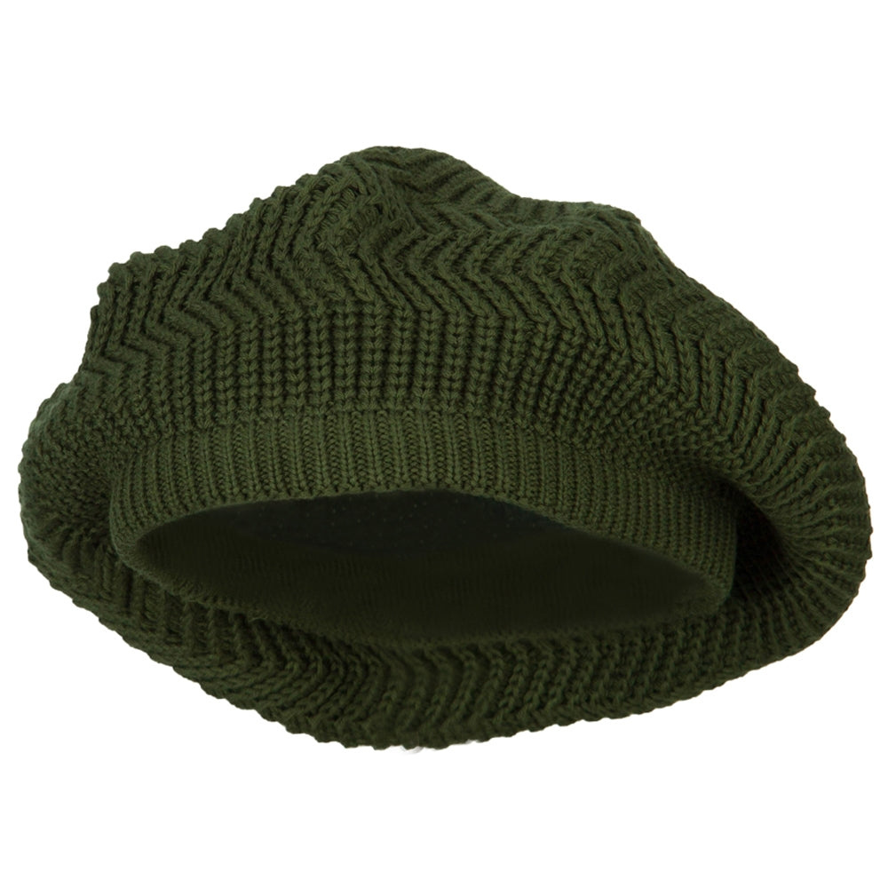 Big Size Cotton Rasta Tam Beret