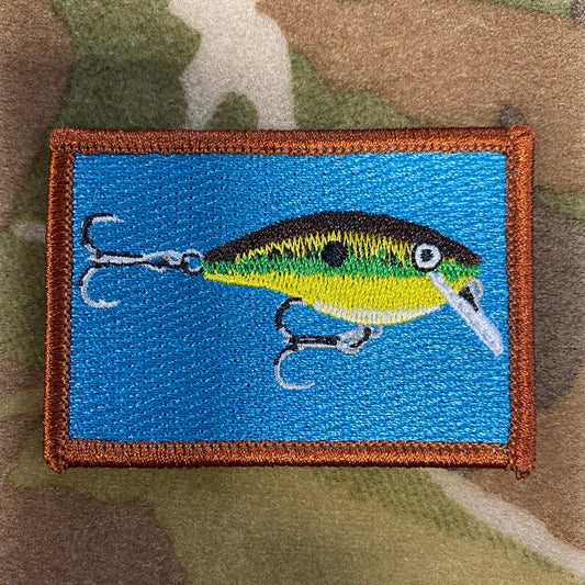 2"x3" Crankbait Tactical Patch - Shad