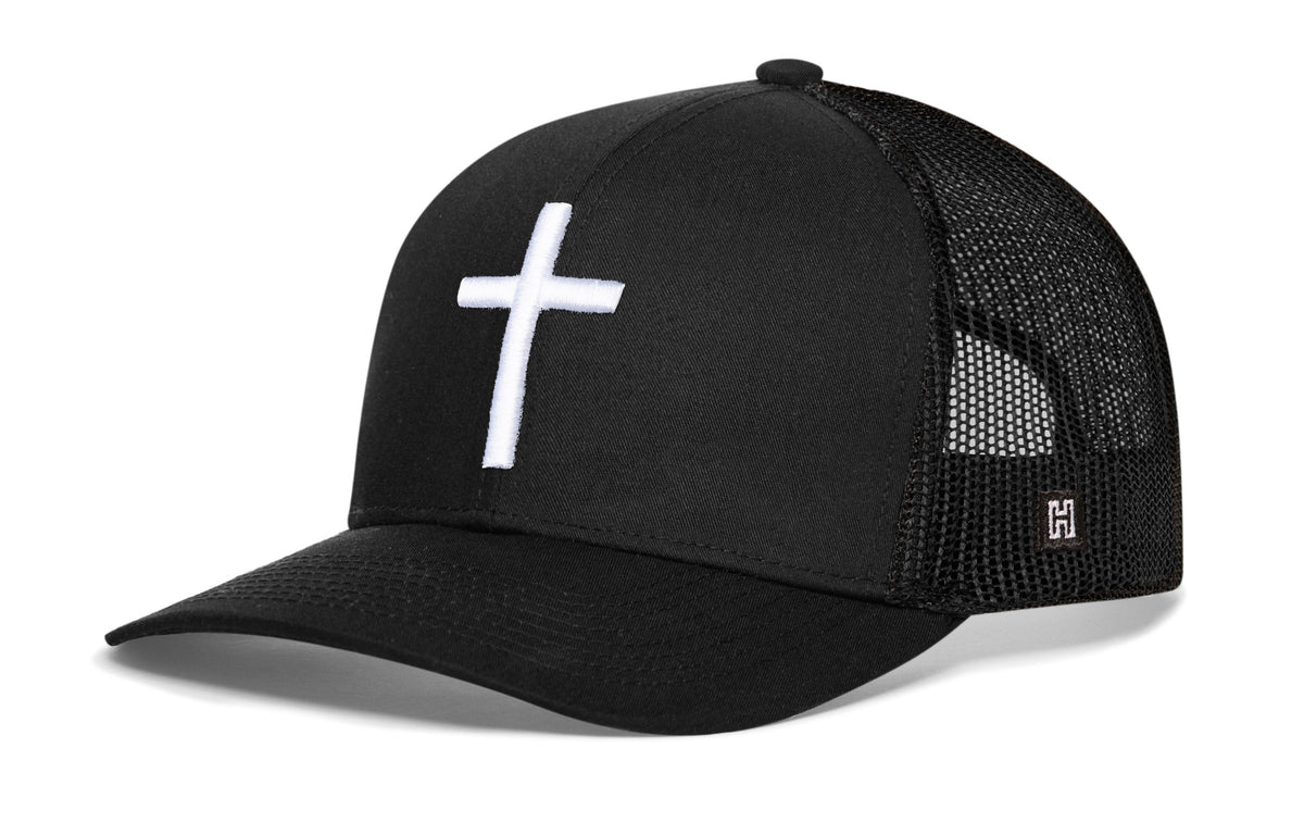 Cross Trucker Hat  |  Christian Snapback